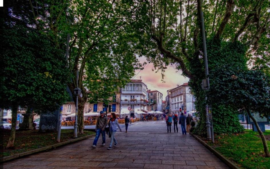 "Porta Faxeira" Daire Santiago de Compostela Oda fotoğraf